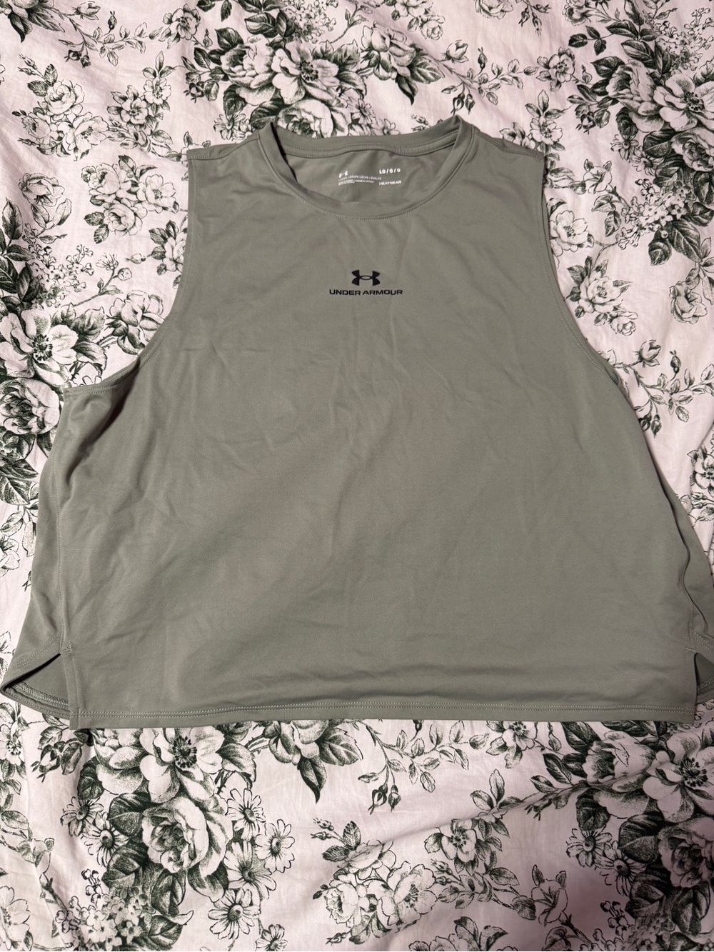 Under Armour Women's Sage Green Athletic Tank Top
